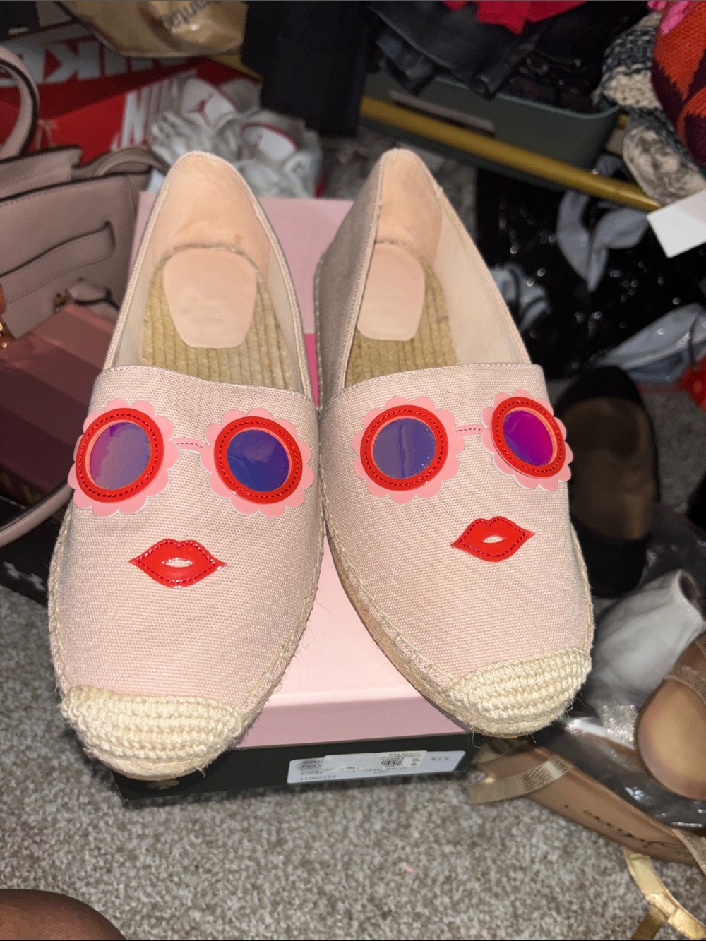 Preowned Kate Spade Espadrilla Shoes size 8.5M